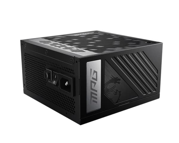 Strømforsyning 850 watt (effektivitet 80 pluss gull, pfc active, mpga850gPCie5), Msi