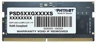Nb minne 16gb ddr5-5600/psd516g560081s, Patriot
