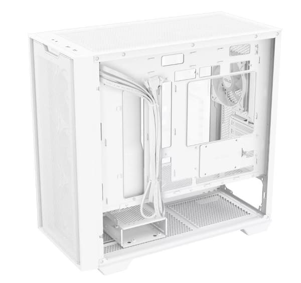 Veske a21 plus (miditower, koffertprodukt har gjennomsiktig panel, ikke inkludert, microatx, miniitx, farge hvit), Asus