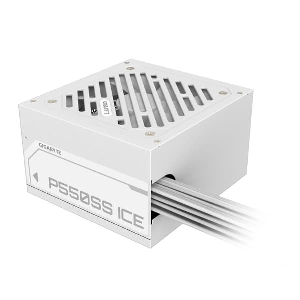 Strømforsyning gp-p550ss is (550 watt, effektivitet 80 pluss sølv, pfc active, mtbf 100 000 timer, gp-p550ssice), Gigabyte