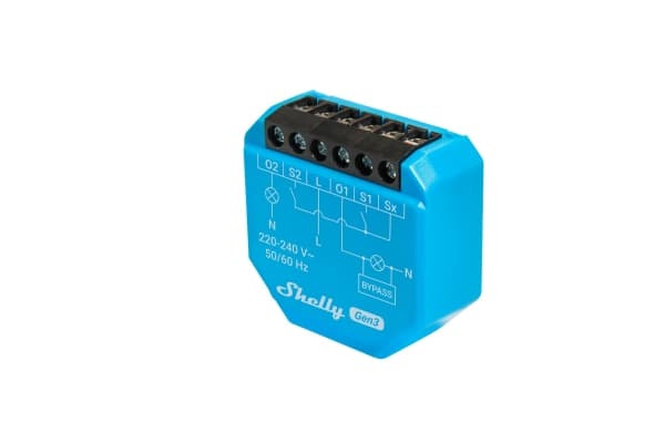 Shelly · Unterputz·""2L Gen3""· WLAN· BT (Shelly_2L_Gen3)
