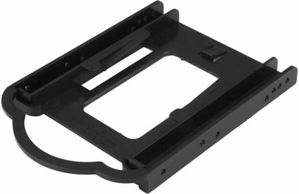 StarTech.com BRACKET125PTP 3,5" Drive Bay-monteringsskinne (5-pak, 2,5" SSD/HDD, installation uden værktøj) - Storage Bay Adapter - 3,5" til 2,5" (8,9