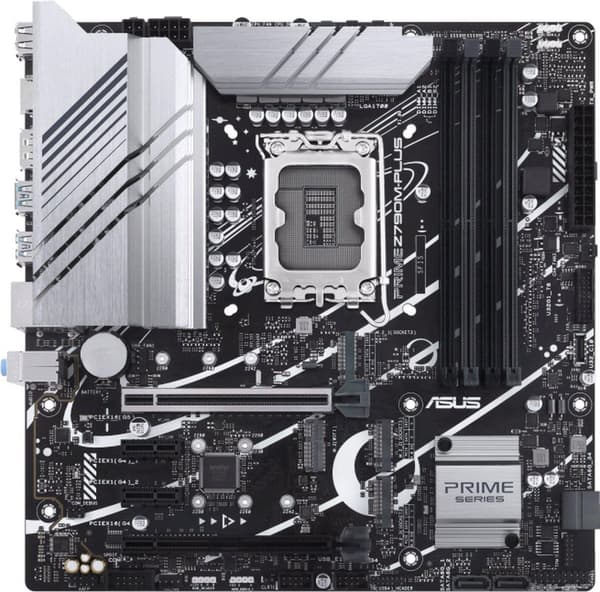 ASUS PRIME Z790M-PLUS - Intel - LGA 1700 - Intel® Celeron® - Intel® Core™ i3 - Intel® Core™ i5 - Intel® Core™ i7 - Intel® Core™ i9,... - DDR5-SDRAM -