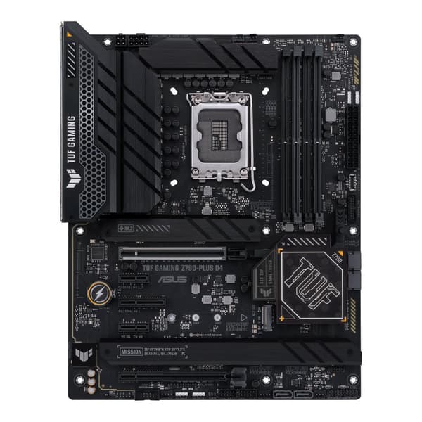 ASUS TUF GAMING Z790-PLUS D4 - AMD - LGA 1700 - Intel® Celeron® - Intel® Core™ i3 - Intel® Core™ i5 - Intel® Core™ i7 - Intel® Core™ i9,... - LGA 1700