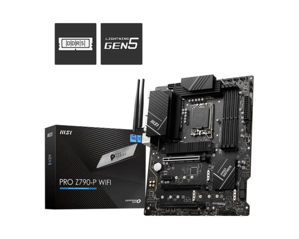 MSI PRO Z790-P WIFI bundkort Intel Z790 LGA 1700 ATX