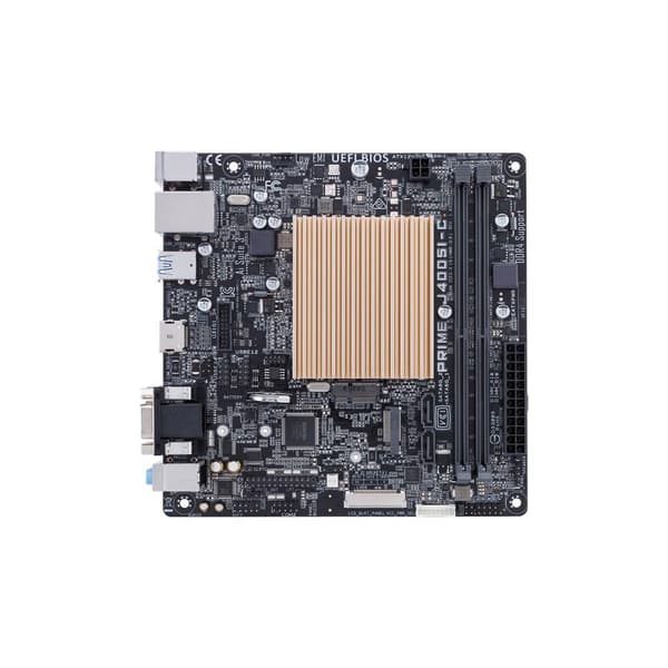 ASUS PRIME J4005I-C - Moderkort - Mini-ITX - Intel Celeron J4005 - USB 3.1 Gen 1 - Gigabit LAN - Inbyggd grafik - HD Audio (8ch)