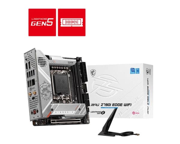 MSI MPG Z790I EDGE WIFI bundkort Intel Z790 LGA 1700 mini ITX