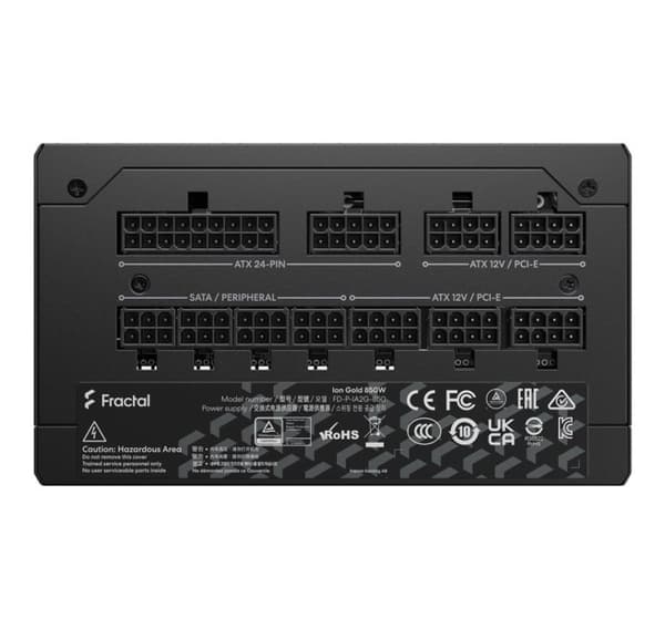 Fractal Design, Fuldt modulær PSU, ION Gold 850W