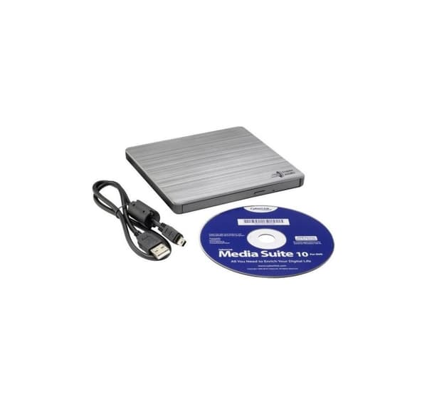 H.L Data Storage, Ultra Slim Portable DVD-Writer, GP60NS60