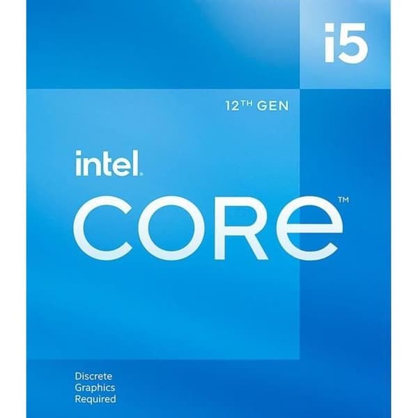 Processor - Intel - Core I5-12400F - 2,5 GHz - 6 kärnor - Socket 1700