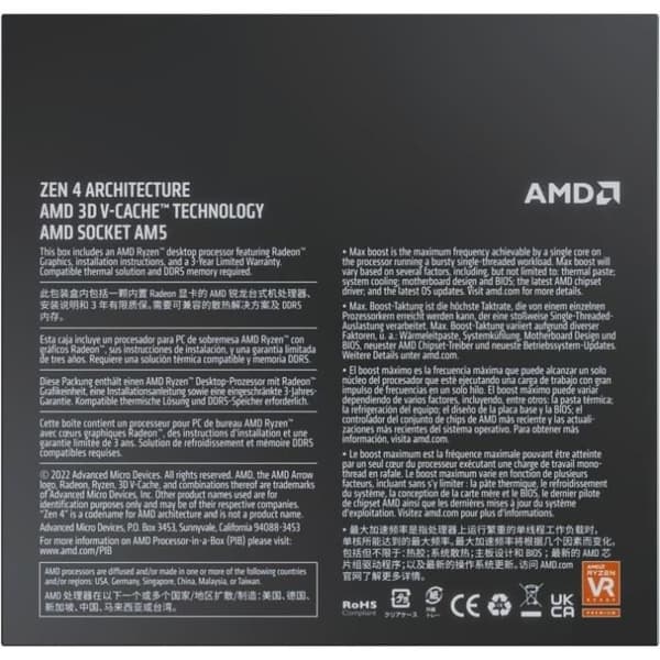 AMD AMD Ryzen 9 7950X3D-processor