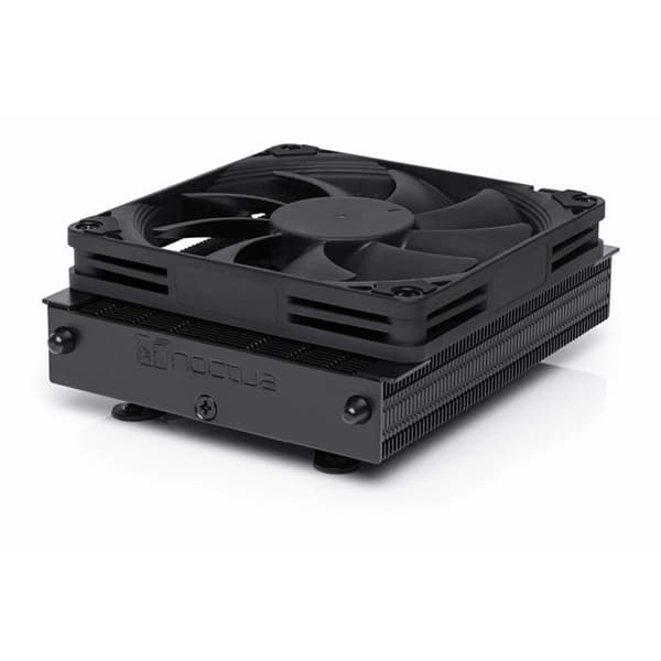 CPU Kylfläns med fläkt Noctua NH-L9a-AM4 chromax.svart Lågprofil NH-L9a-AM4 CH.BK 1st Svart