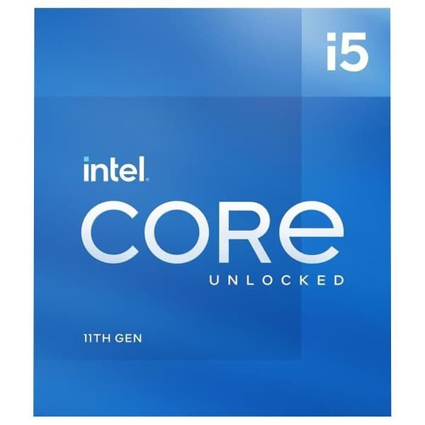 INTEL - Intel Core i5-11600-processor - 6 kärnor / 4,8 GHz - Sockel 1200 - 65W