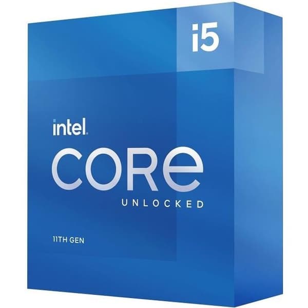 INTEL - Intel Core i5-11600-processor - 6 kärnor / 4,8 GHz - Sockel 1200 - 65W