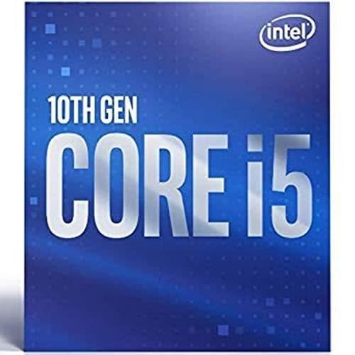 Intel Micro i5 10400 fclga1200 Processor 10:e generationen 6 kärnor 2.9ghz 12mb Ingen grafik i låda svart
