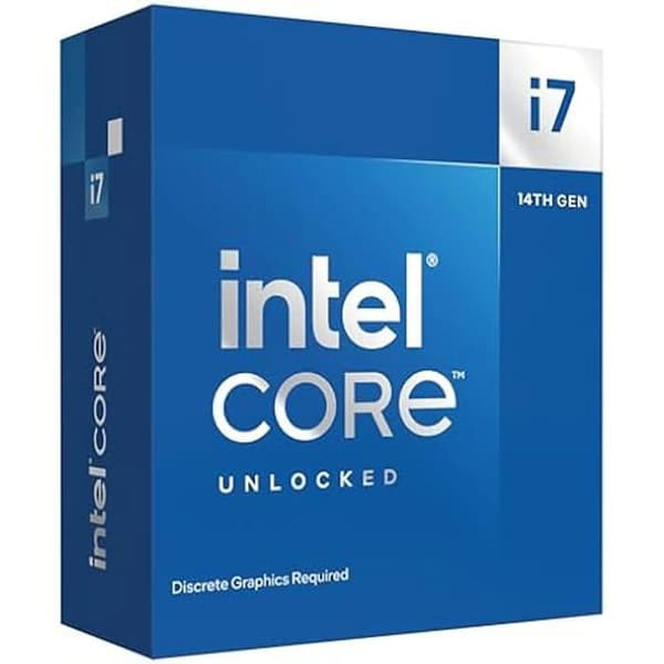 Processor - INTEL - Core™ i7-14700KF - 20 kärnor - 28 trådar - Upp till 5,6 GHz