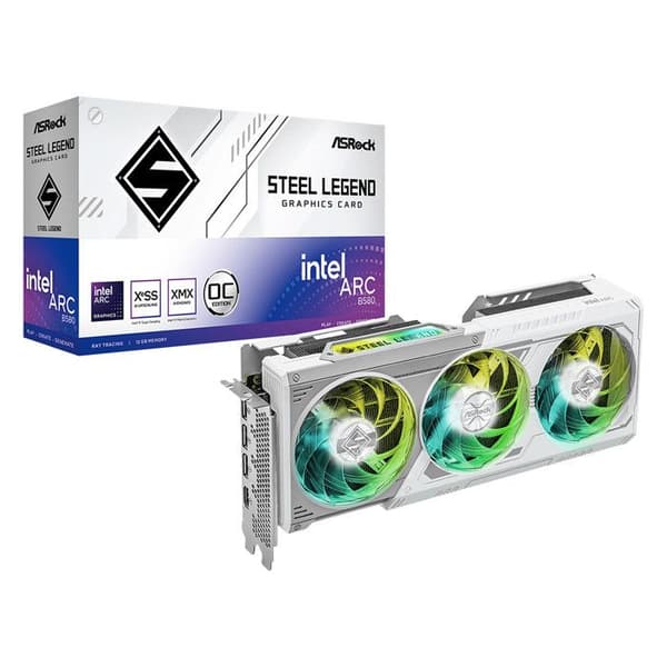 ASROCK Intel Arc B580 Steel Le