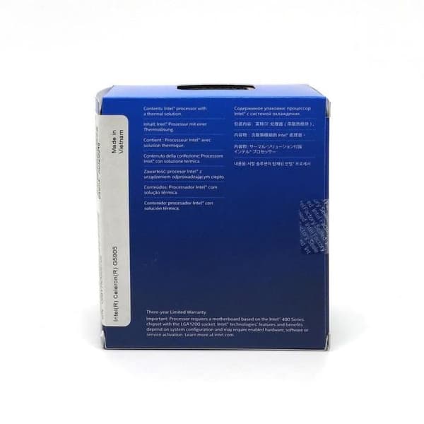 Intel Pentium Gold G5905-processor - INTEL - 2 kärnor / 3,5 GHz - Sockel 1200 - 58W