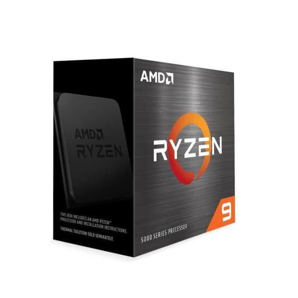 AMD RYZEN 9 5900X - AM4 - 4,80 GHz - 12-kärnig processor