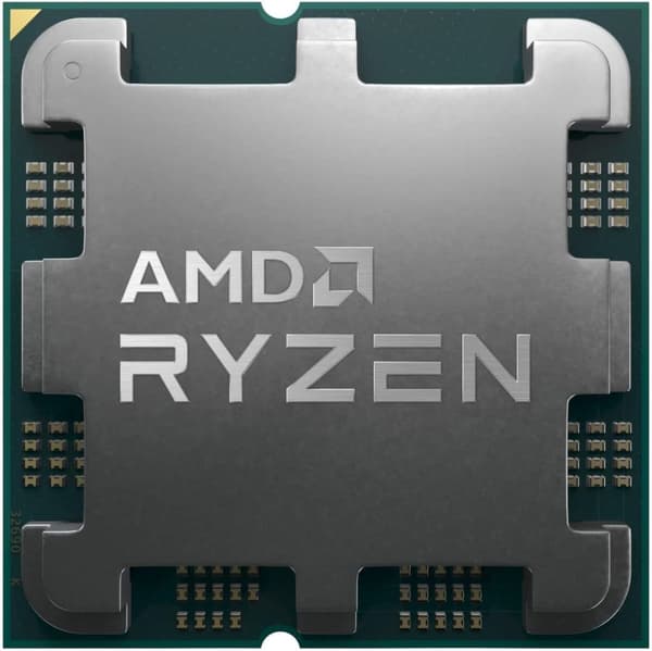 AMD Ryzen 5 7600X CPU, 6 kärnor, upp till 5,3 GHz, DDR5-stöd