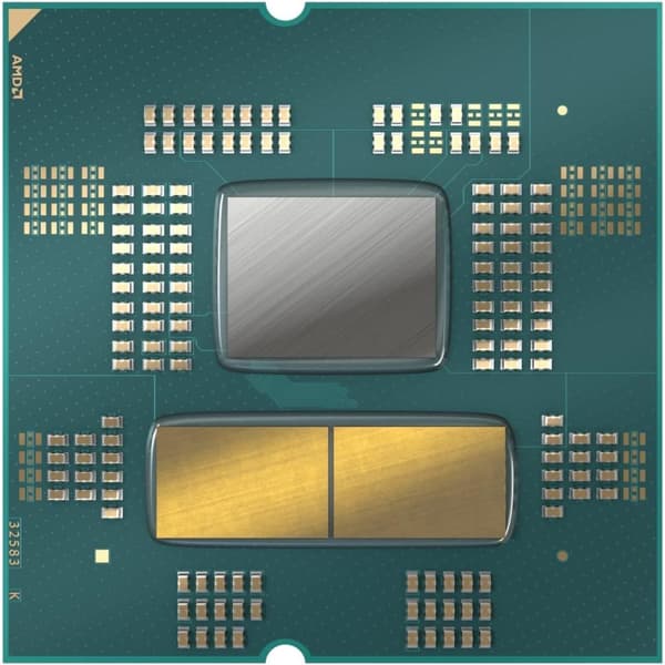 AMD Ryzen 5 7600X CPU, 6 kärnor, upp till 5,3 GHz, DDR5-stöd