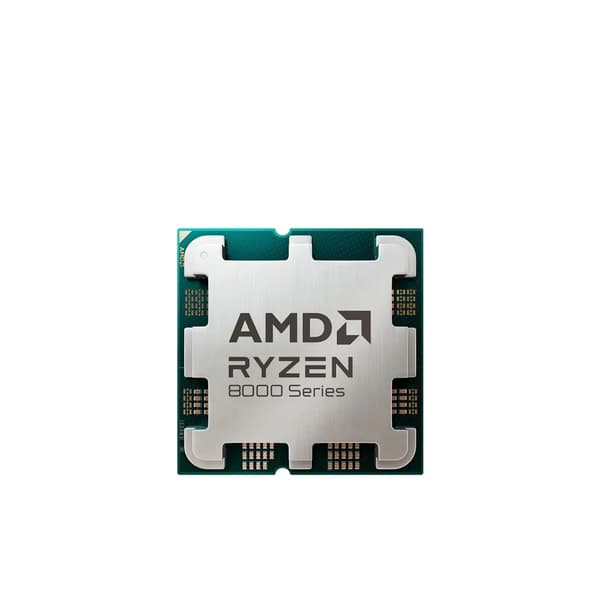 AMD Ryzen 5 8600G CPU, 6-kärnig design, 5,0 GHz max boost, integrerad AMD Radeon-grafik
