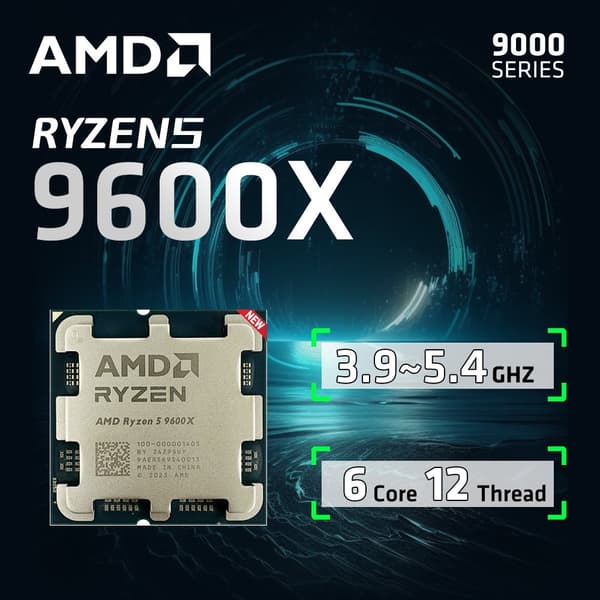 Processor, 6 kärnor, 12 trådar