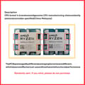 Miniatyrbild 3 av 4: AMD Ryzen 7 7700-processor, 8 kärnor, 16 trådar, maximal boost-klocka 5,3 GHz