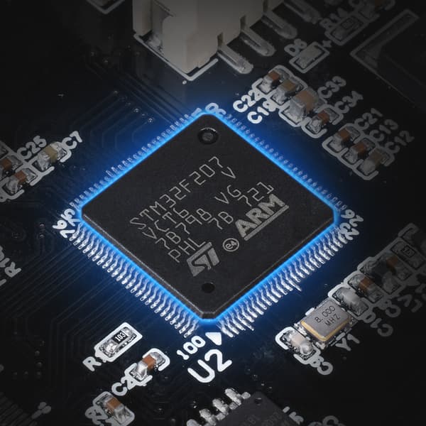 3D Printer Motherboard med TFT35 Touch Screen, 12/24V Strøm, TMC2209 Driver