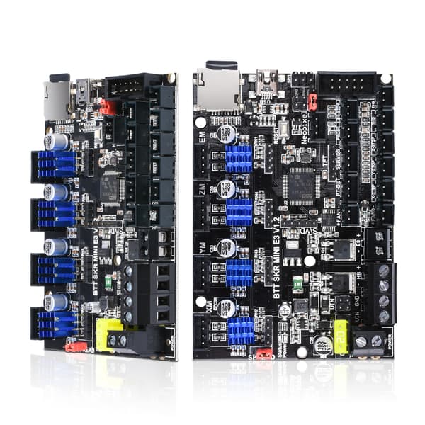 3D Printer Motherboard med TFT35 Touch Screen, 12/24V Strøm, TMC2209 Driver