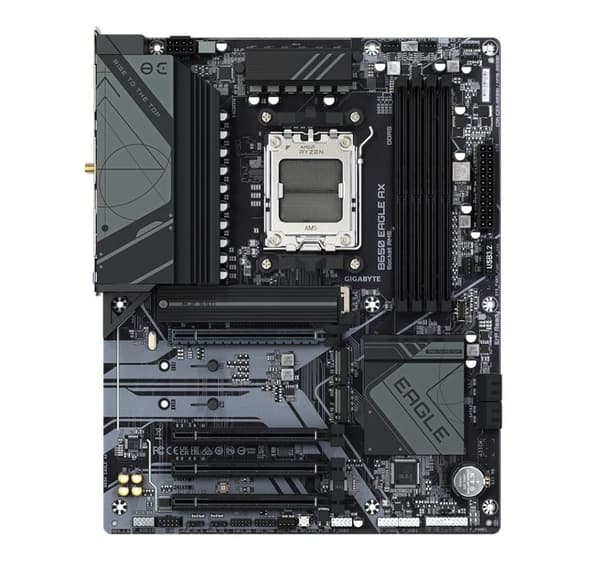 Moderkort, Gigabyte, amd b650 (sam5, atx, minne ddr5, minnesplatser 4, 1xpci-express 16x, 3xpci-express 3.0 16x, 3xm.2, 2xhdmi)