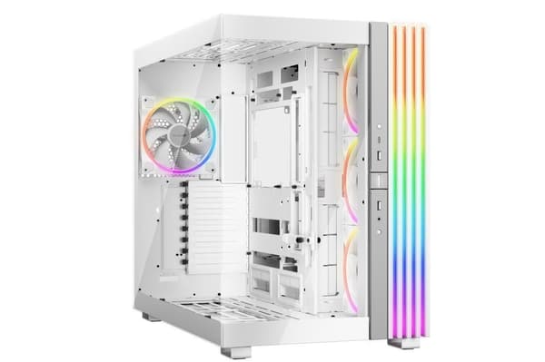 Kotelo on hiljainen valojalusta 900 fx (torni, kotelotuotteessa läpinäkyvä paneeli, atx, eatx, microatx, miniitx, xl-atx), ole hiljainen Valkoinen
