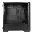 Miniatyrbild 6 av 9: Case apex air (miditower, ingår ej, atx, microatx, miniitx, färg svart, ga-01b-m-op), Chieftec