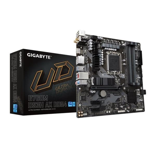 Gigabyte, B760M DS3H AX DDR4 1,0 M/B