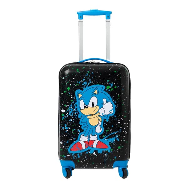 Sonic The Hedgehog Kabinväska med 4 hjul Black/Blue One Size