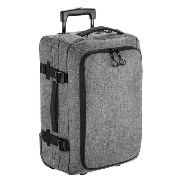 Bagbase Escape Hardshell 2 Wheeled Cabin Bag Grey Marl One Size