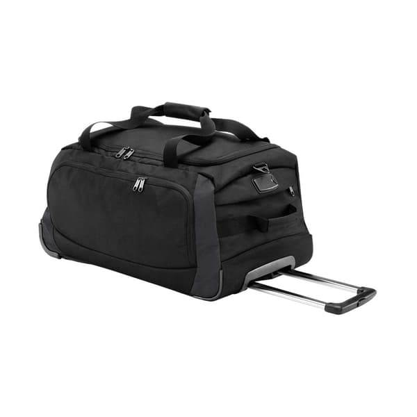Quadra Tungsten 2 Wheeled Suitcase Black/Graphite One Size