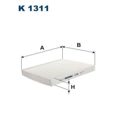 FILTRON Kabinluftfilter K1311