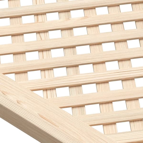 vidaXL Skåpluckor gallerdesign 2 st 49,5x61,5 cm massiv furu