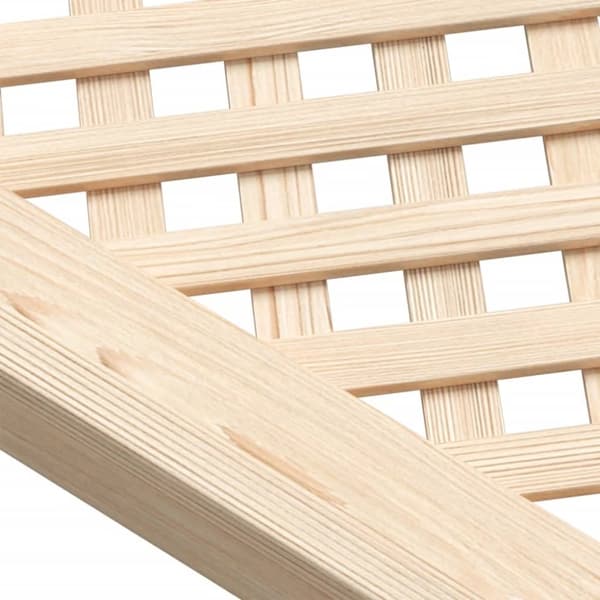 vidaXL skabslåger 2 stk. 49,5x99 cm gitterdesign massivt fyrretræ