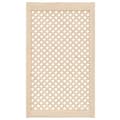 Pikkukuva 2 / 6: vidaXL Kaapin ovet ristikkomuotoilu 2 kpl 59,5x99 cm täysi mänty