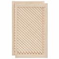 Pikkukuva 1 / 6: vidaXL Kaapin ovet ristikkomuotoilu 2 kpl 59,5x99 cm täysi mänty