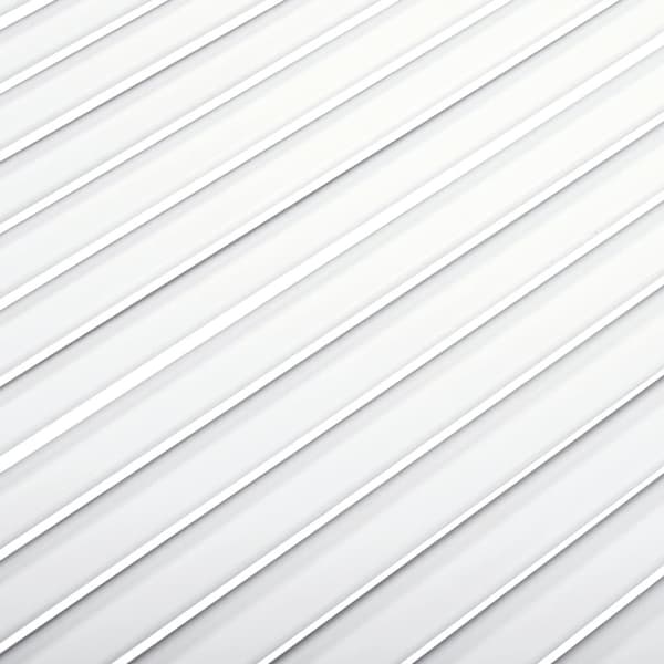 Skåplucka lamelldesign vit 69x39,4 cm massiv furu