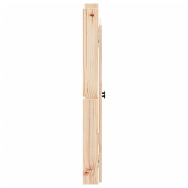 vidaXL låge til udendørs køkkenskab 2 stk. 50x9x82 cm massivt fyrretræ - Skabsdøre