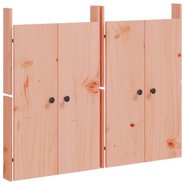 vidaXL låge til udendørs køkkenskab 2 stk. 50x9x82 cm douglasgran -  Skabsdøre