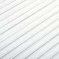 Miniatyrbillede 6 af 7: Skabsdøre - Living skabslåger 2 stk. 99,3x39,4 cm lameldesign massivt fyr hvid