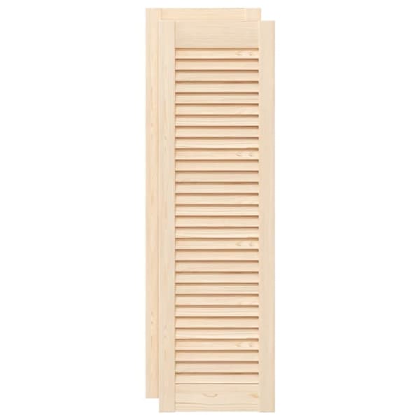 Skåpsdörrar lamelldesign 2 st 99x29,5 cm massivt trä furu