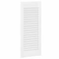 Miniatyrbillede 8 af 11: vidaXL skabslåge 69x29,5 cm lameldesign hvid