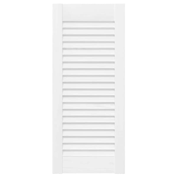vidaXL Lamelldörr lamell, vit 61,5x29,5 cm