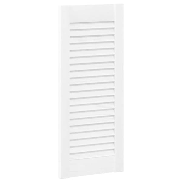 vidaXL Lamelldörr lamell, vit 61,5x29,5 cm